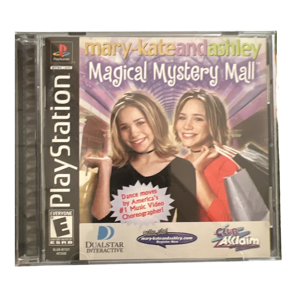 Mary-Kate and Ashley Magical Mystery Mall - Sony PlayStation PS1 2000